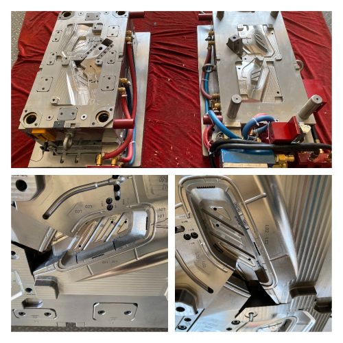 Mold for the air outlet of the car